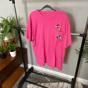 Mickey & Minnie Disney pocket tshirt, oversize